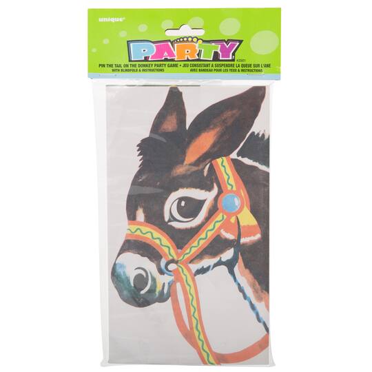 Pin the Tail on the Donkey Party Game